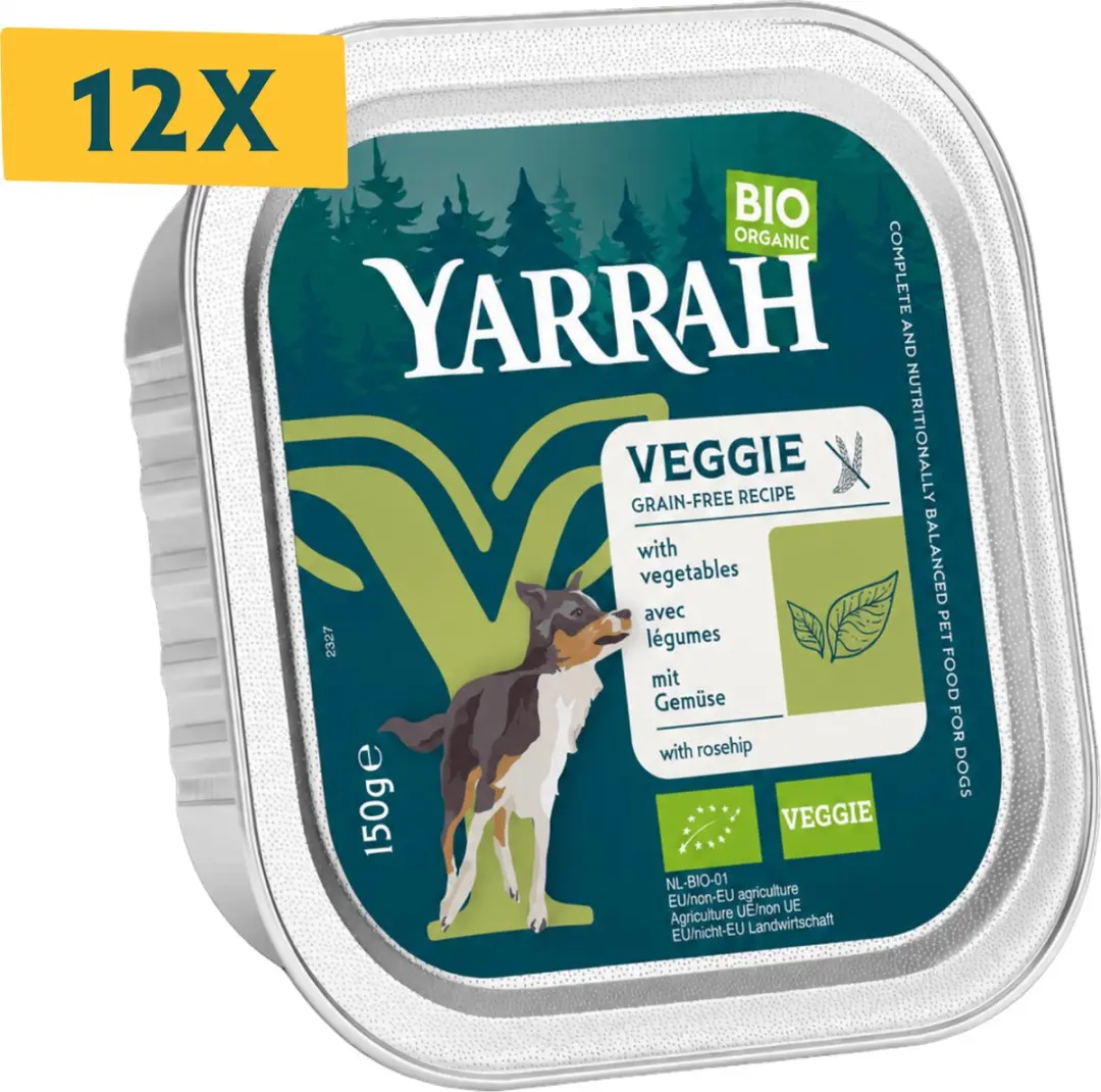 Yarrah Bio Hondenvoer Chunks Vegetarisch