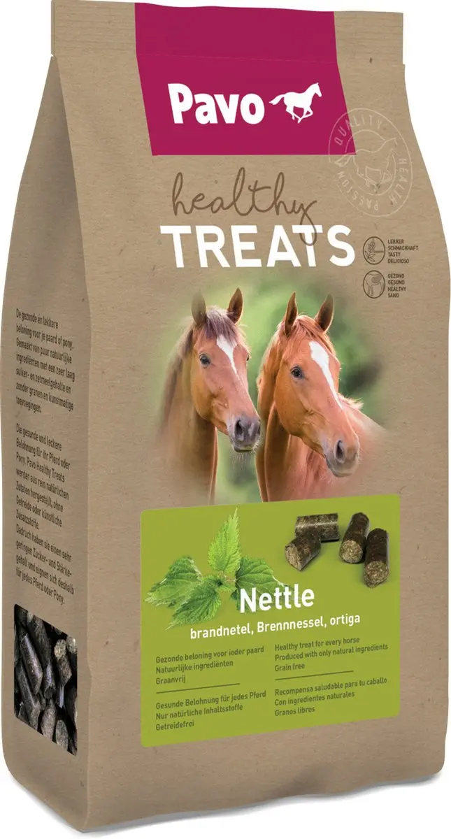 Pavo Healthy Treats Brandnetel Paardensnack 1kg