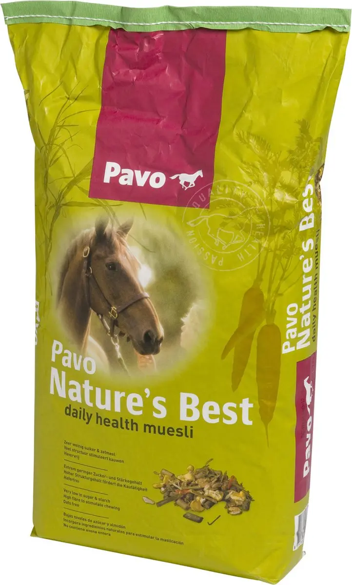 Pavo Nature's Best Paardenmuesli - 15 kg - afbeelding 2 van 6