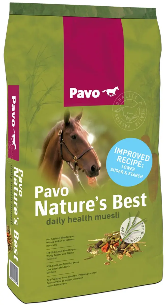 Pavo Nature's Best Paardenmuesli - 15 kg - afbeelding 5 van 6