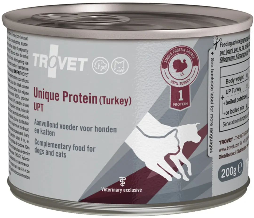 Trovet UPT Unique Protein Kalkoen Natvoer