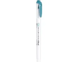 Zebra Mildliner Brush Pennen - Warme Kleuren - 5 Stuks