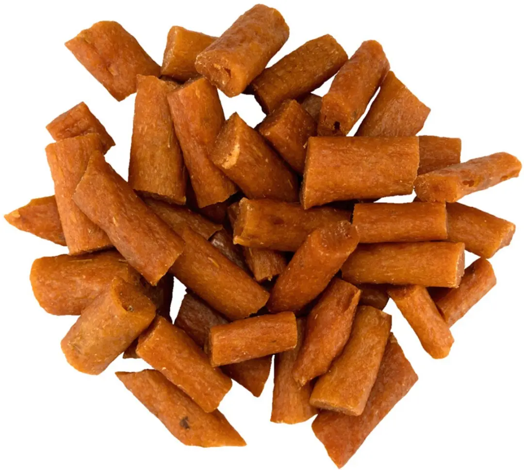 Braaaf Hondensnack Sticks Zalm, Pompoen & Selderij - 10x 85g - afbeelding 4 van 6