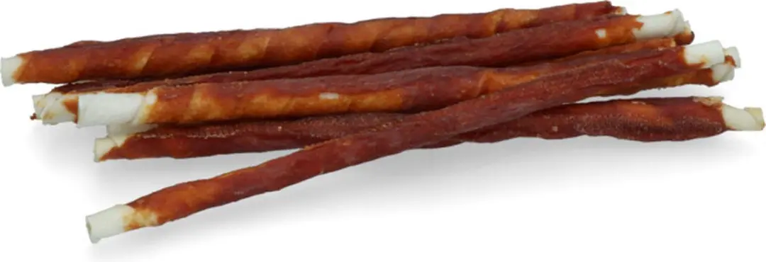Braaaf Hondensnack Rol Sticks Eend 25cm - 10x 240g - afbeelding 5 van 6