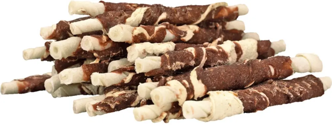 Braaaf Hondensnack Rol Sticks Lam & Vis 12 cm - 250g - afbeelding 2 van 6