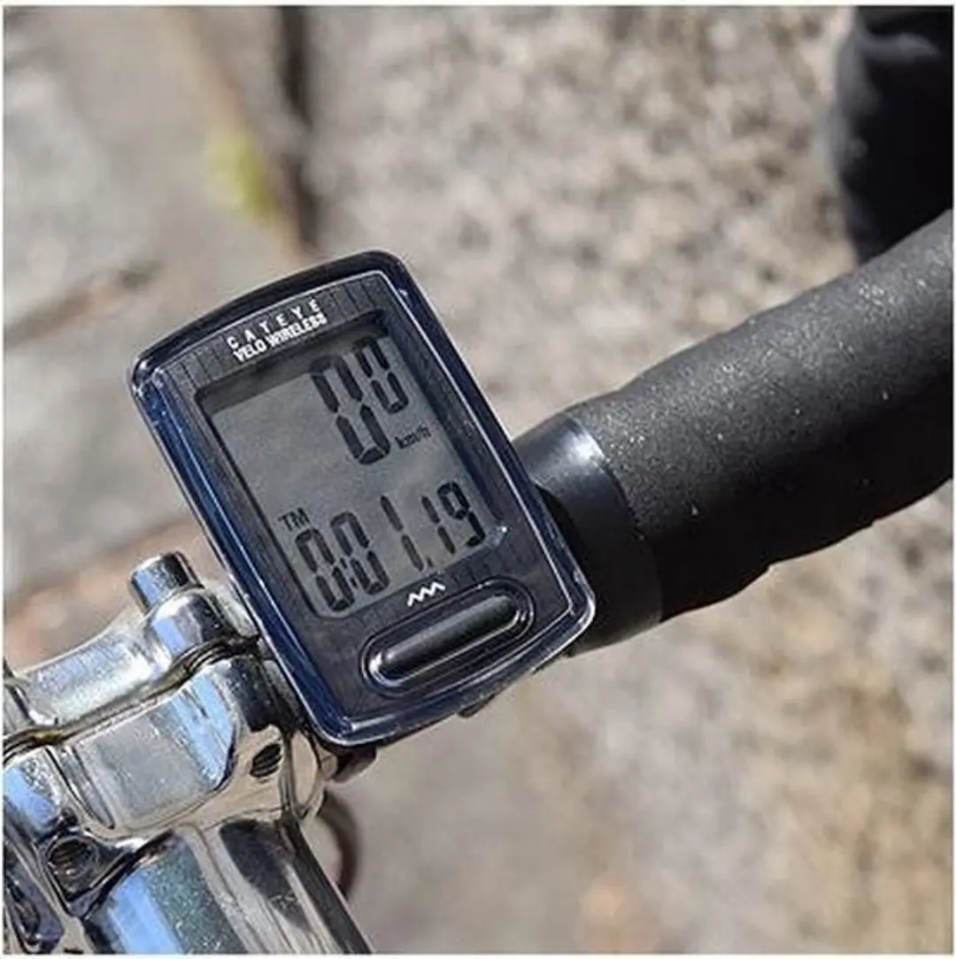 Cateye Velo CC-VT230W Fietscomputer - Draadloos - Zwart - afbeelding 5 van 6