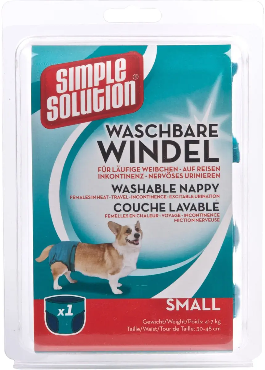 Simple Solution Luier Wasbaar Medium 38-58cm - Groen - afbeelding 4 van 6