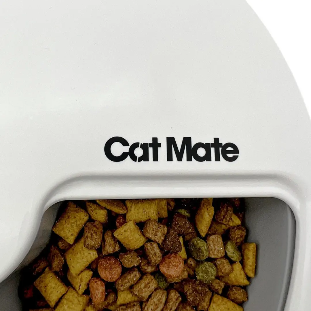 Cat Mate C500 Voerautomaat - 5 Maaltijden - Wit - afbeelding 2 van 6