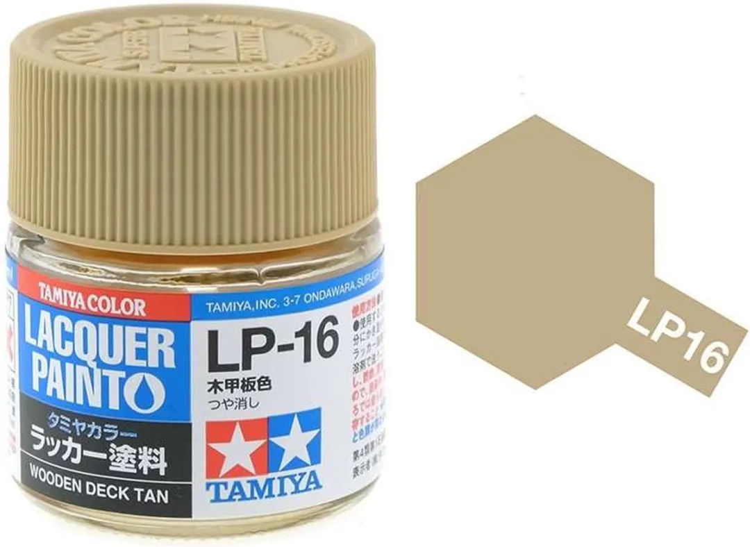 Tamiya Enamel Verf LP-16 Wooden Deck - 10ml - Matt - Multi