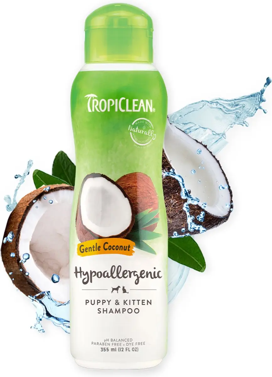 TropiClean Zachte Kokos Hondenshampoo 355ml