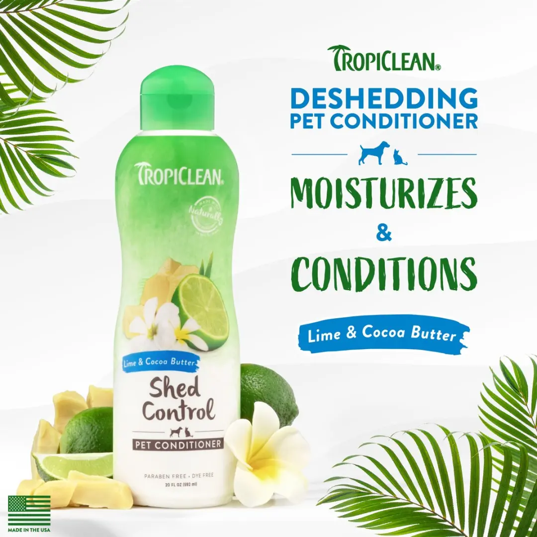 TropiClean Lime & Cacaoboter Hondenconditioner - 355ml - afbeelding 4 van 6