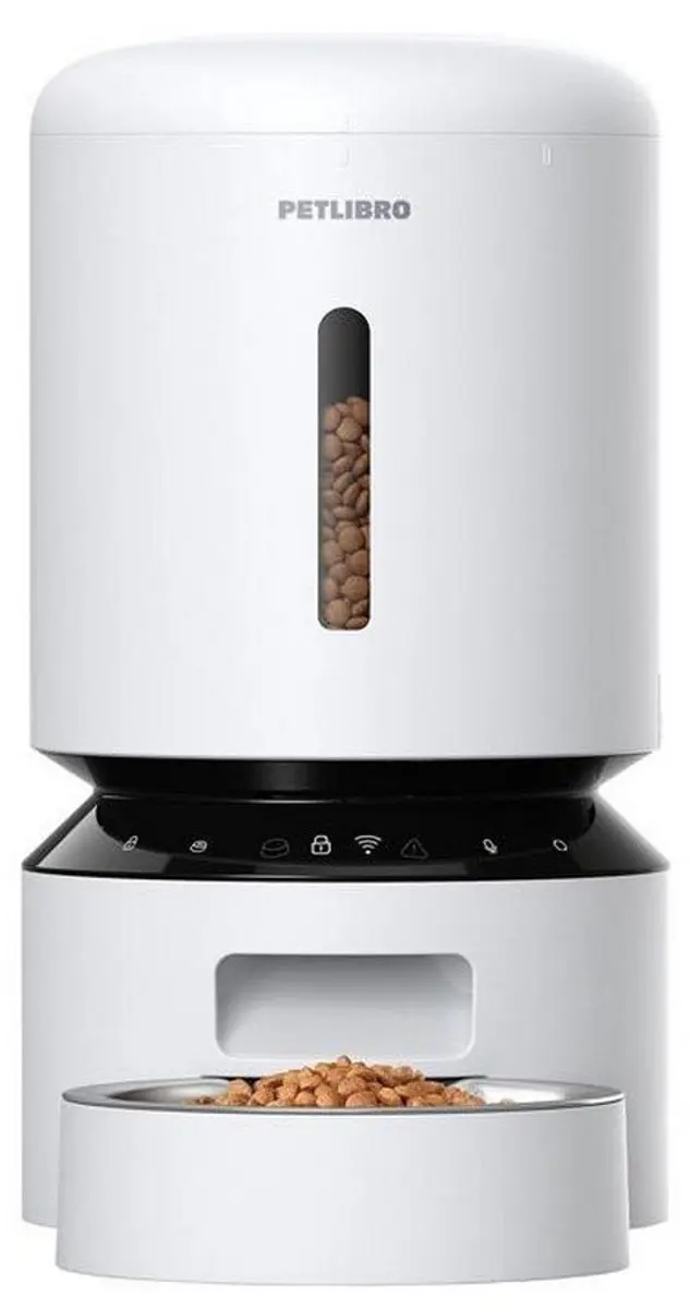 Petlibro Granary WiFi PL-AF103-34W Voerbak - 500 cl - Transparant - afbeelding 2 van 4