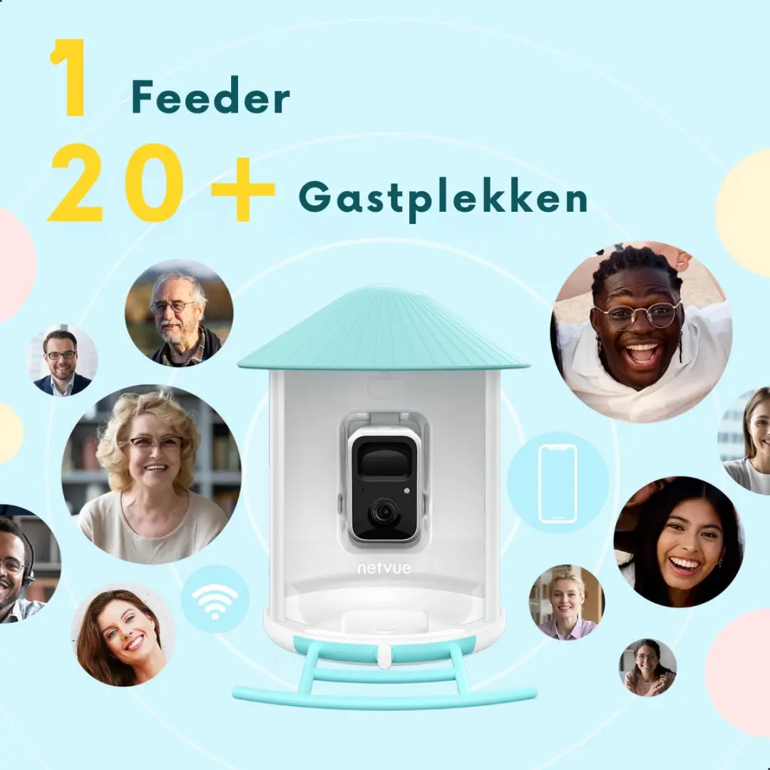 Birdfy Feeder 1 Vogelvoederhuisje met Camera - afbeelding 3 van 6