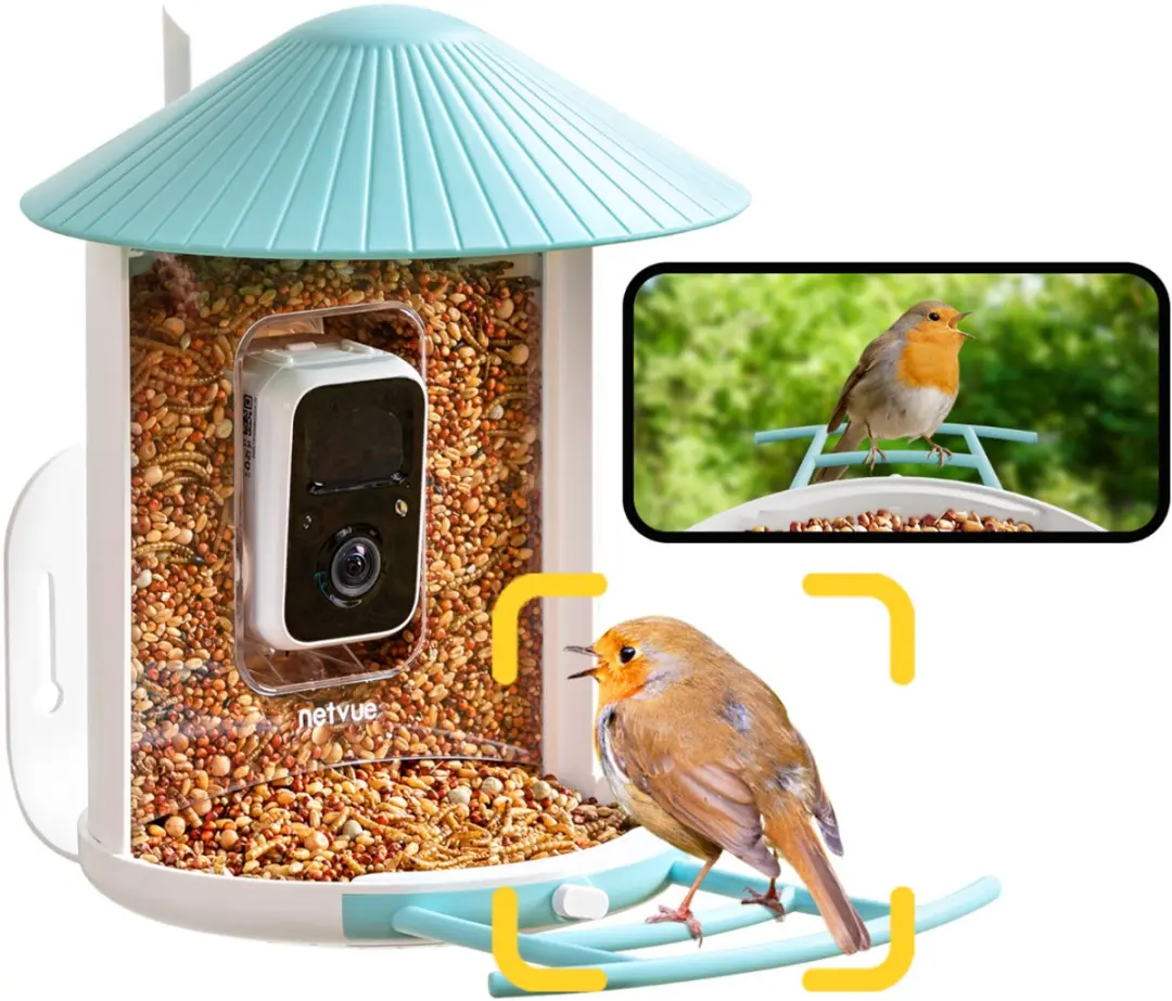 Birdfy Feeder 1 Vogelvoederhuisje met Camera