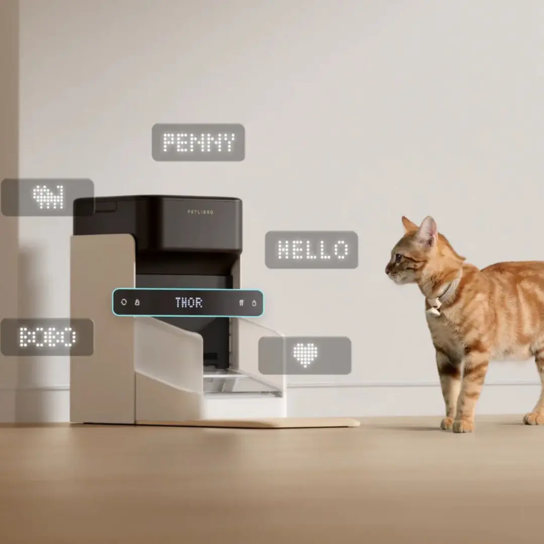 Petlibro One RFID PL-AF301-92B Voederautomaat 3L - Grijs - afbeelding 6 van 6