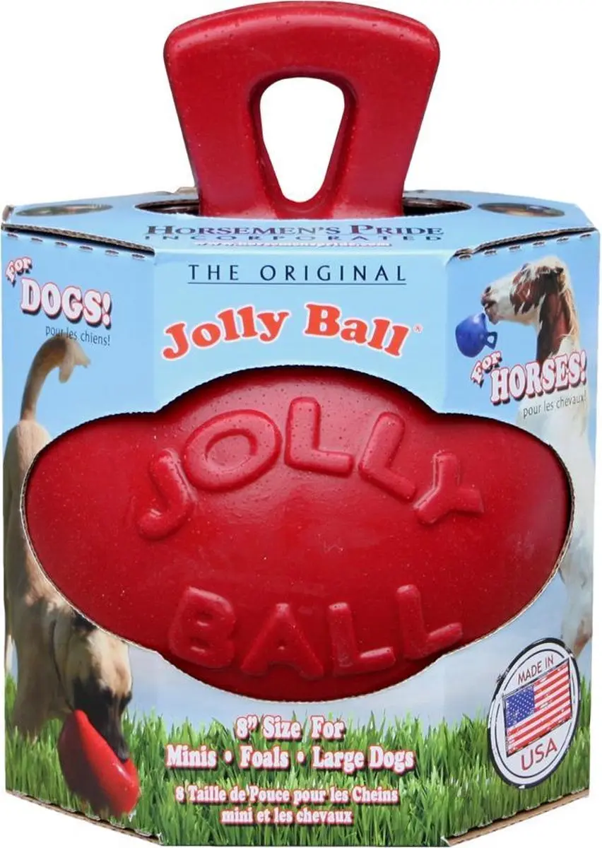 Jolly Pets Jolly Ball Speelbal Ø20cm - Rood - afbeelding 3 van 6