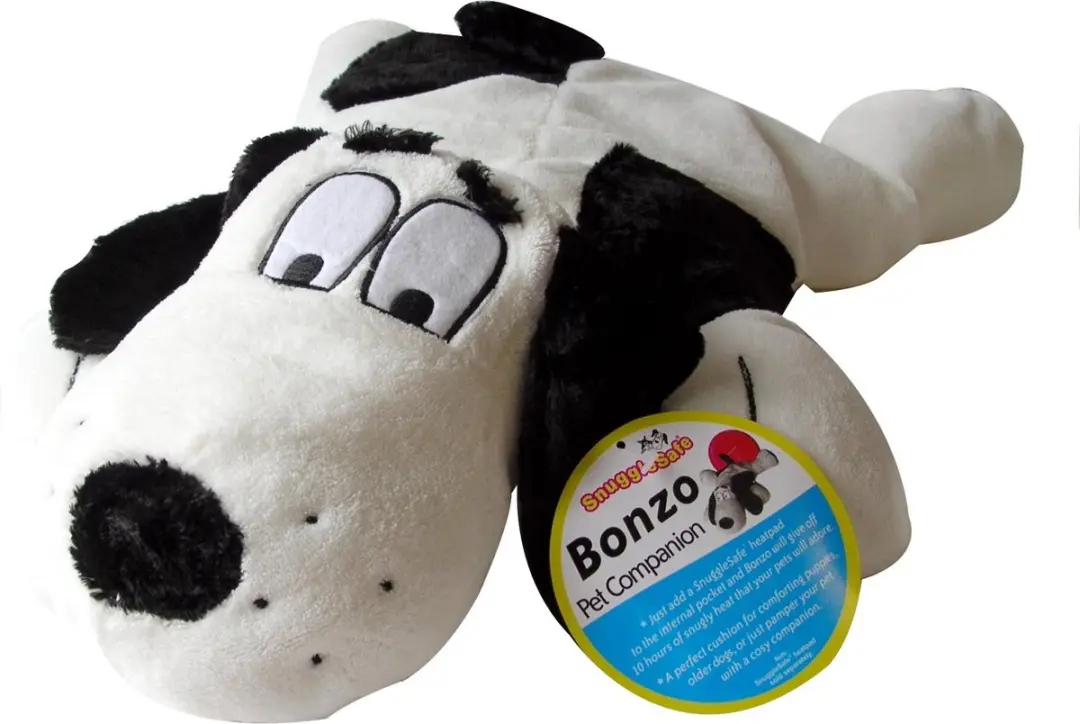 Snugglesafe kussen bonzo hond voor warmteschijf