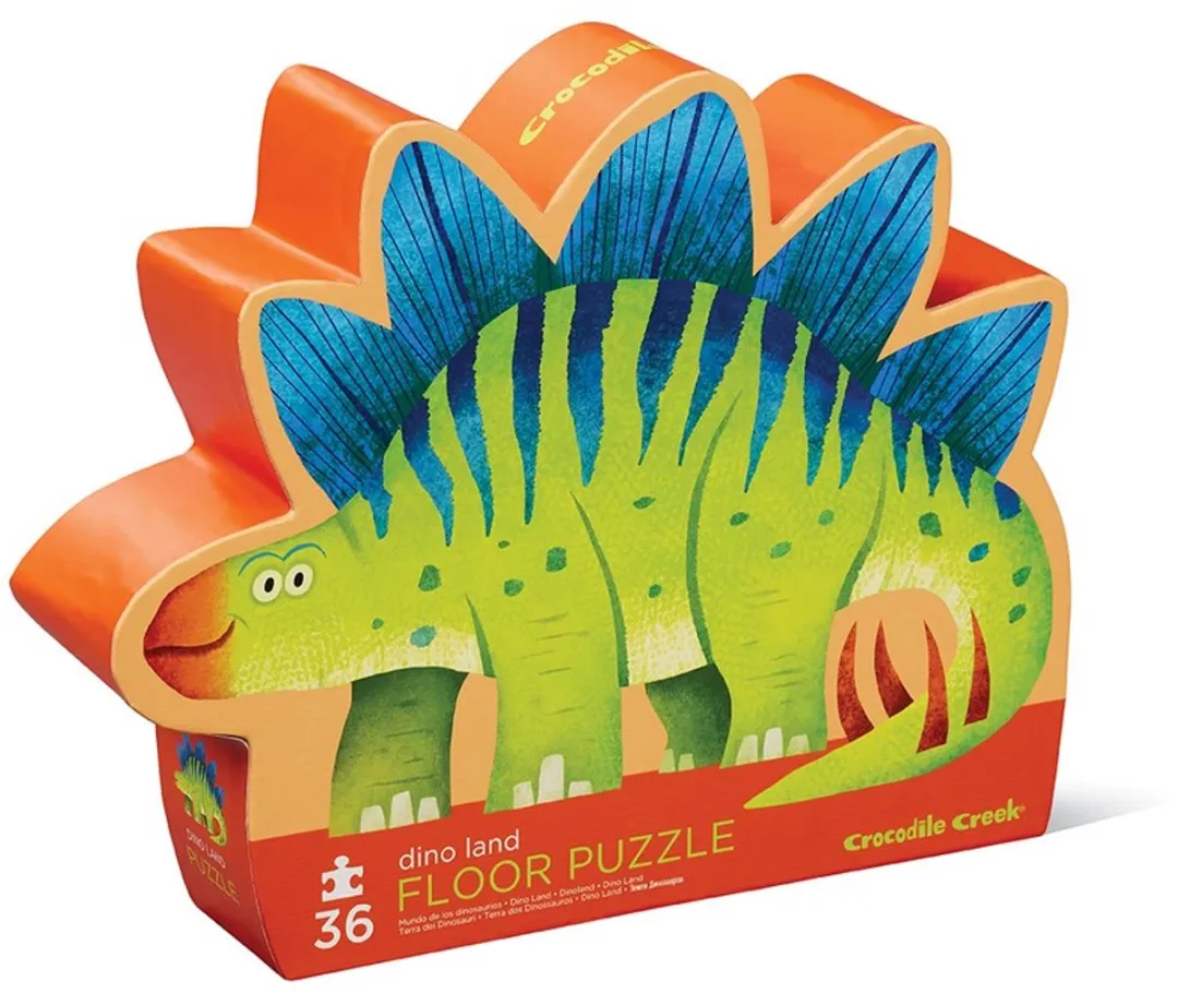 Crocodile Creek Dino Puzzel Stegosaurus 36 Stuks - CC40784