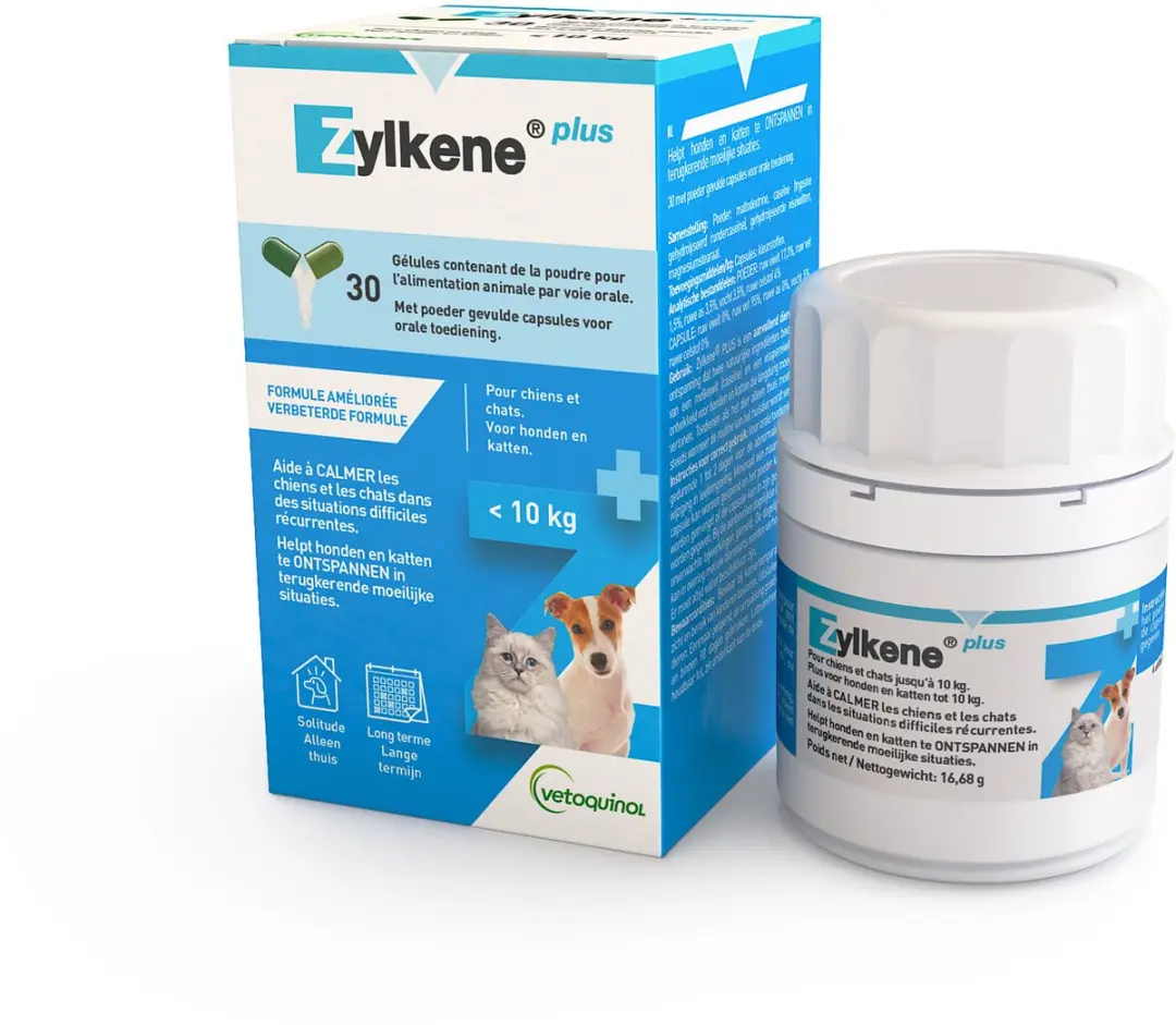 Vetoquinol Zylkene Plus 225 mg Capsules voor Honden - 30 stuks - afbeelding 4 van 5