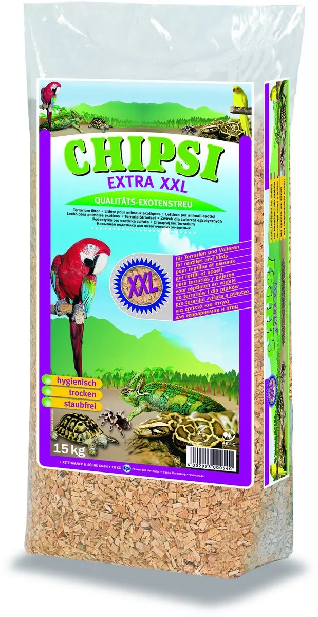 Chipsi Extra XXL Beukenhoutspaanders 15kg - afbeelding 2 van 4