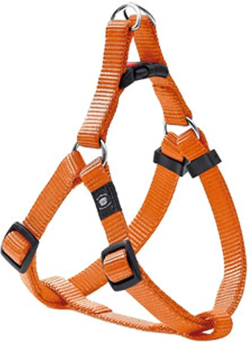 Flamingo hondentuig Step & Go oranje 60/90cm