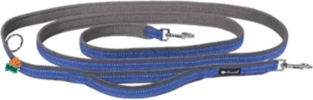Petlando Dressuurlijn met veiligheids greep Outdoor Navy