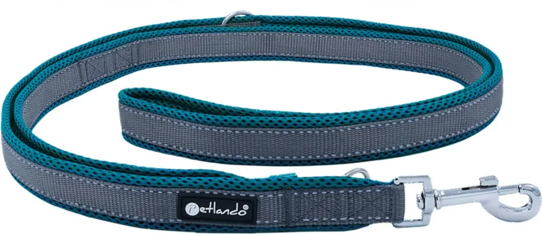 Petlando Trainingslijn Outdoor Grijs&Petrol