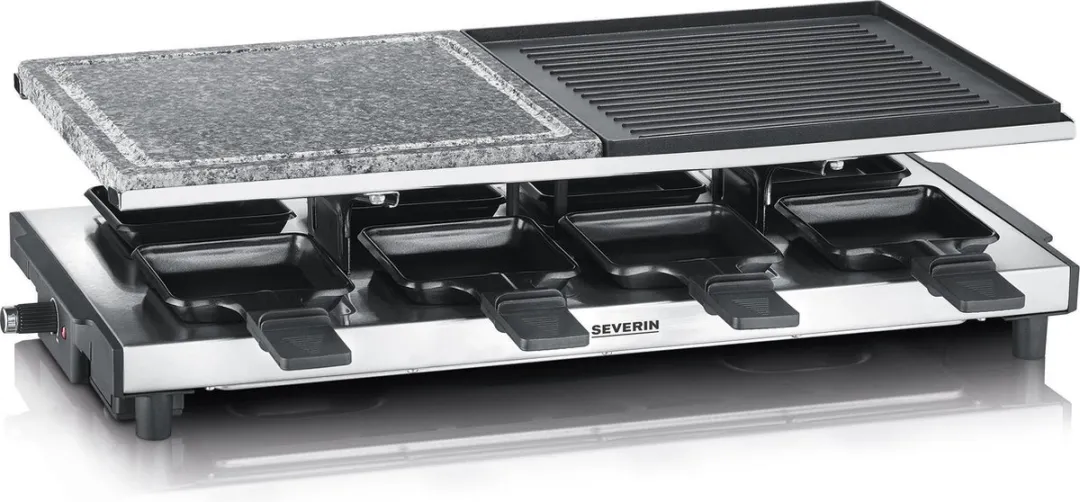 Severin RG 2373 Raclettegrill - 1500W - 8 Personen