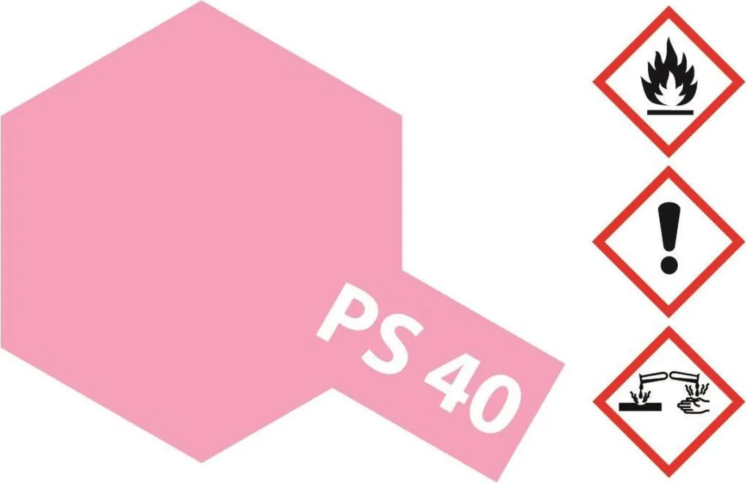 Tamiya PS-40 Spuitverf 100ml - Roze Doorschijnend