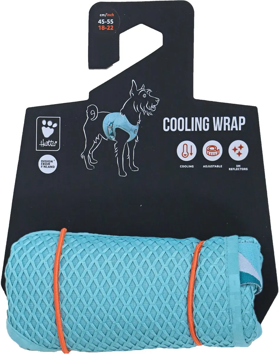 Hurtta Cooling Wrap Hondenvest - Aquamarijn - XL - afbeelding 3 van 6