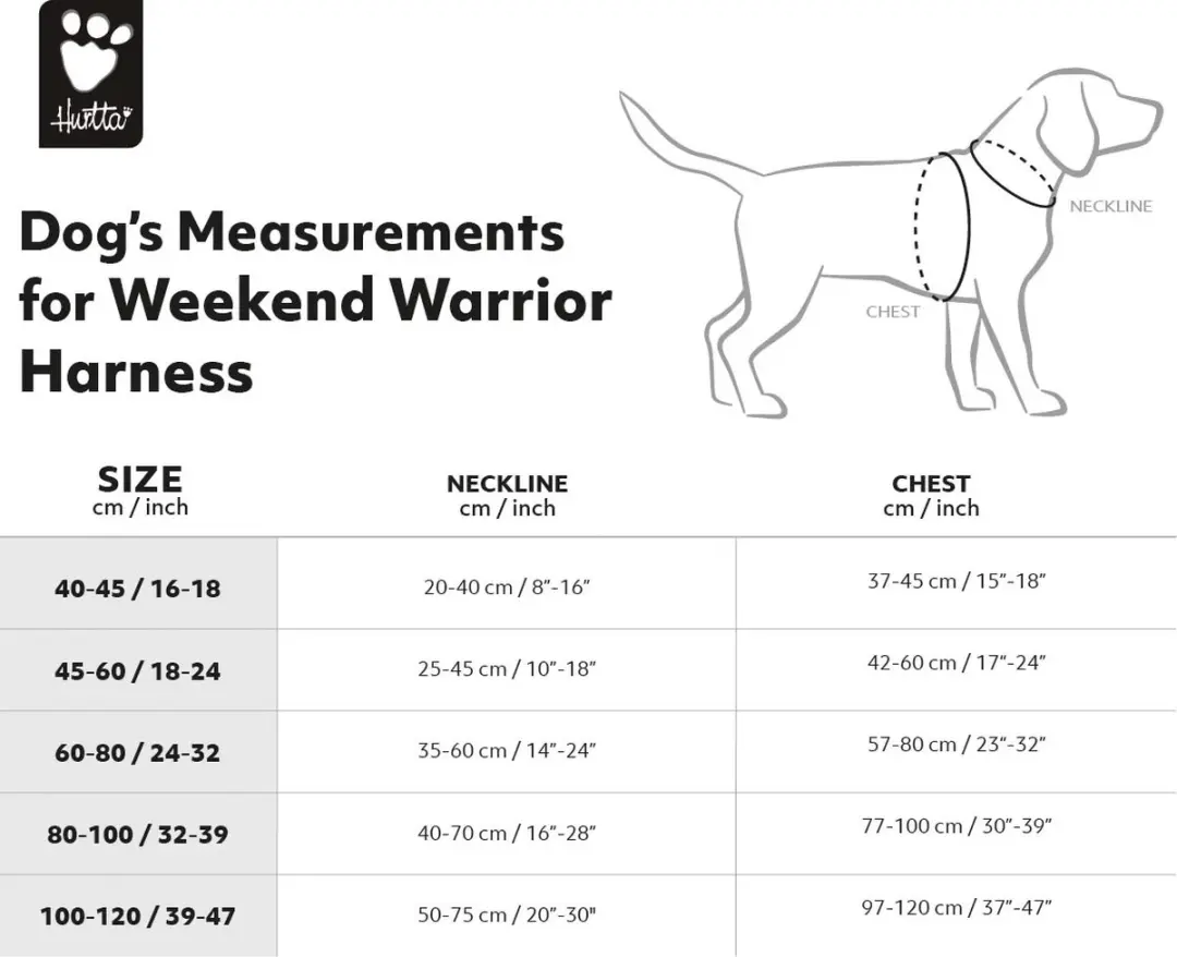 Hurtta Weekend Warrior Verwarmende Sele - Bosbes - 80-100 cm - afbeelding 2 van 6