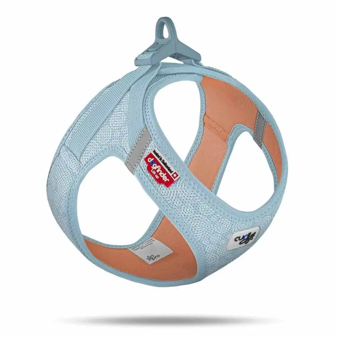Curli Hondentuig Clasp Vest Harness Lichtblauw SE24