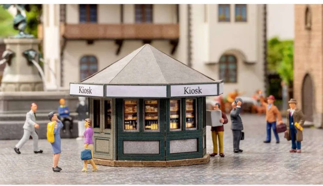 NOCH 14320 H0 Bouwpakket Kiosk