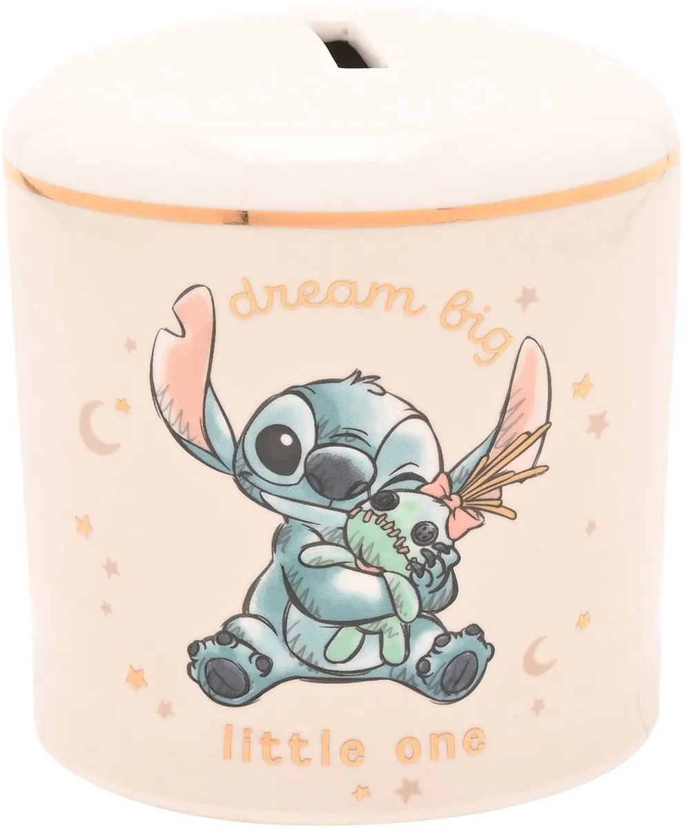 STITCH - Baby Money Bank in Ceramic