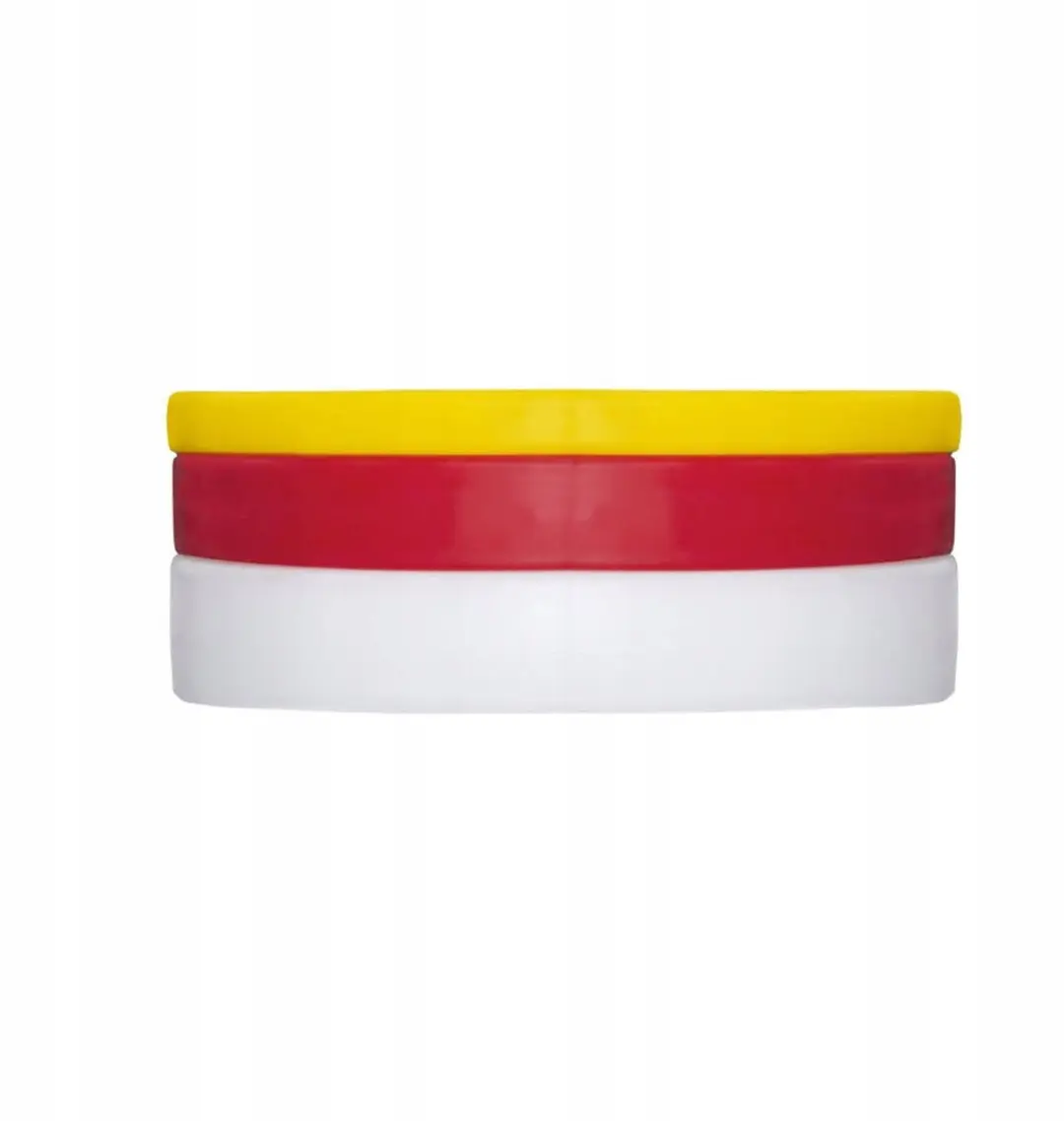 HMS TPP01 Olympische Halteringschijf PE 1,5 kg - 2x - Geel - afbeelding 3 van 5