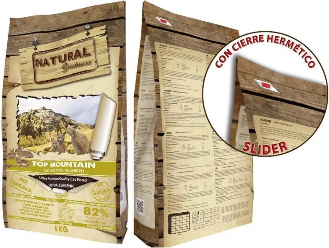 Natural Greatness Top Mountain Kattenvoer - 6kg - afbeelding 2 van 6
