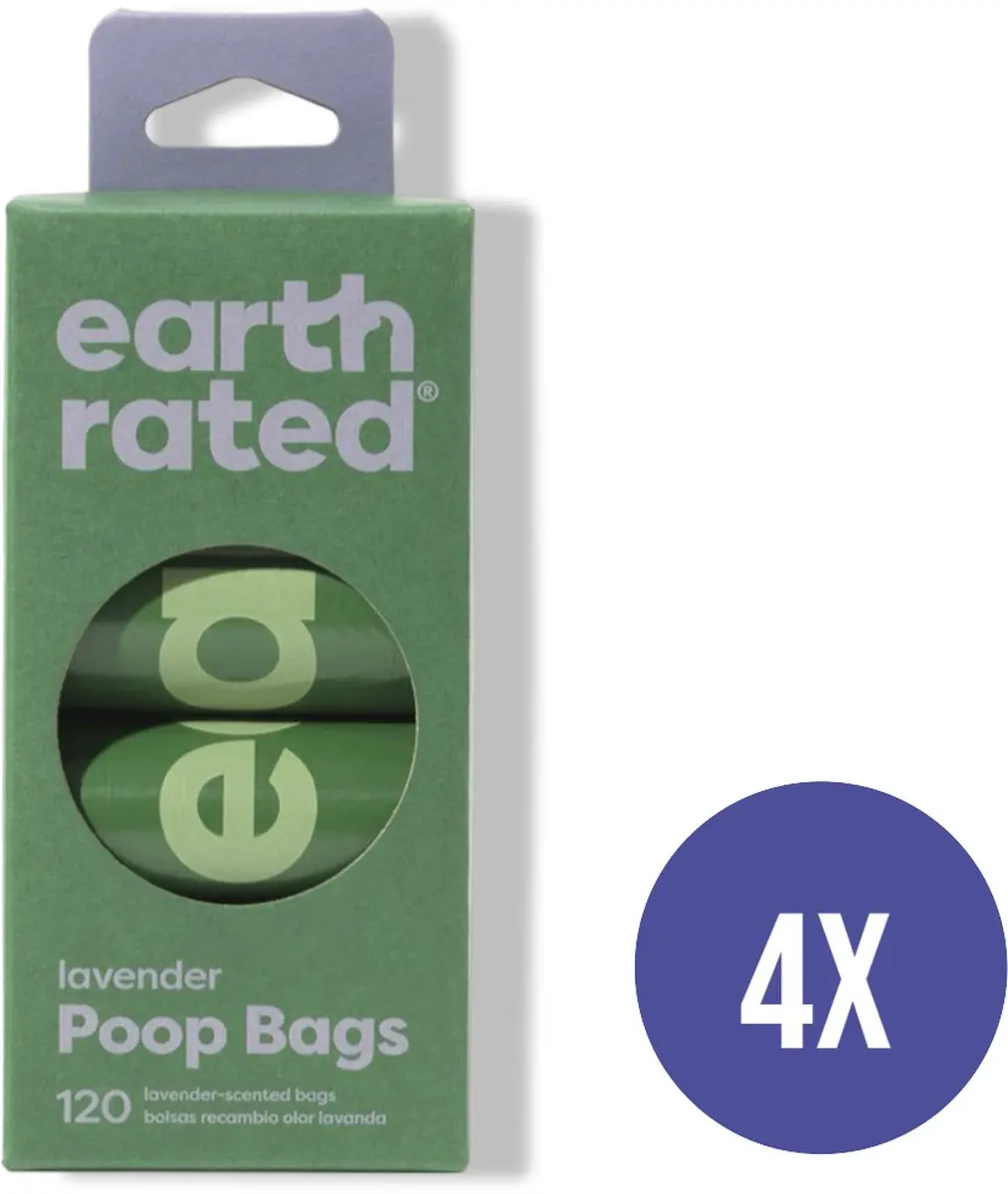 Earth Rated Poepzakjes Navulling Box Lavendel