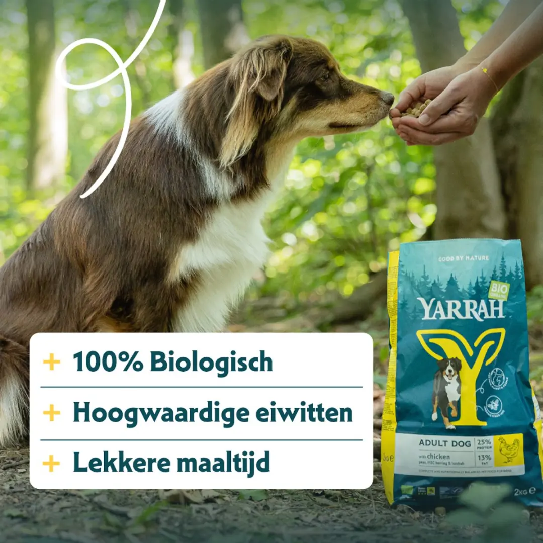 Yarrah Biologisch Hondenvoer Adult Kip - 15 kg - afbeelding 6 van 6