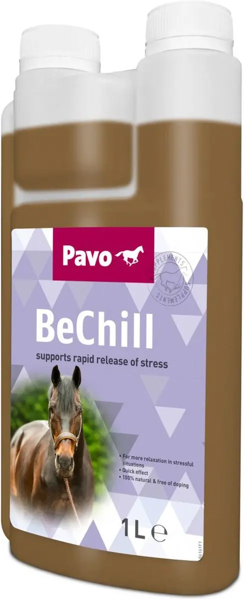 Pavo BeChill Supplement Paard - 1 Liter - afbeelding 5 van 6