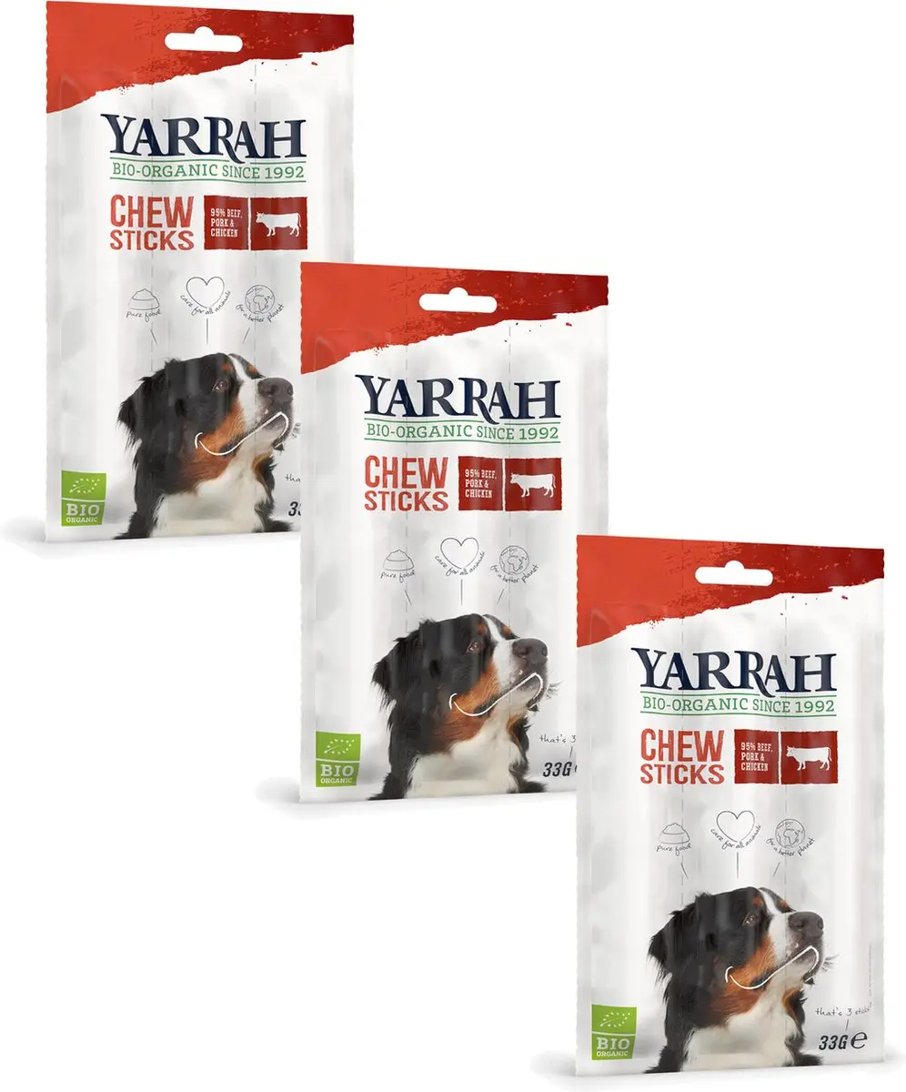 Yarrah Biologische Hondensnack Kauwstick
