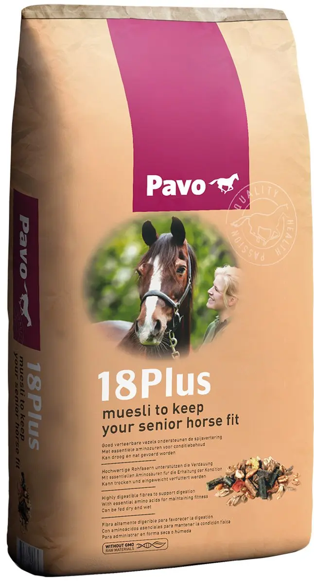 Pavo 18Plus Muesli Paardenvoer - 15kg - afbeelding 6 van 6