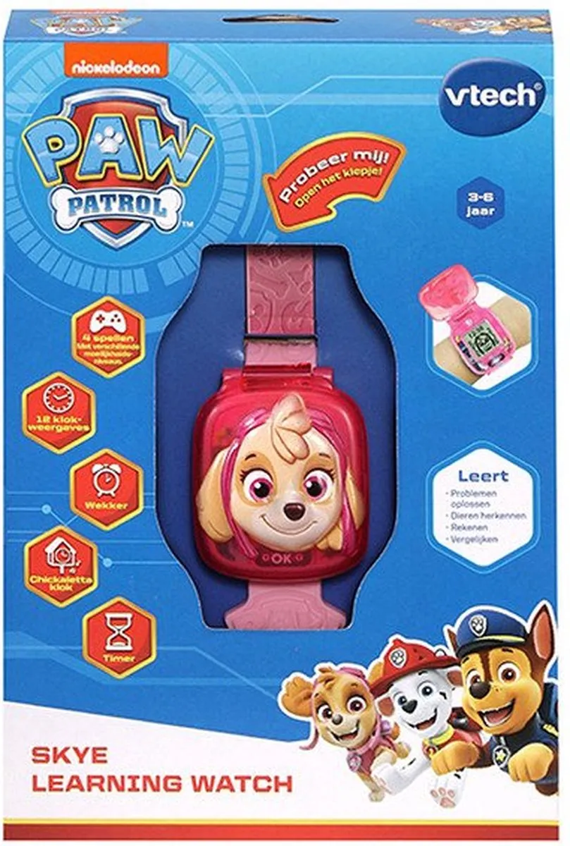 VTech PAW Patrol Skye Learning Watch 80-551682 - Educatief Speelgoed