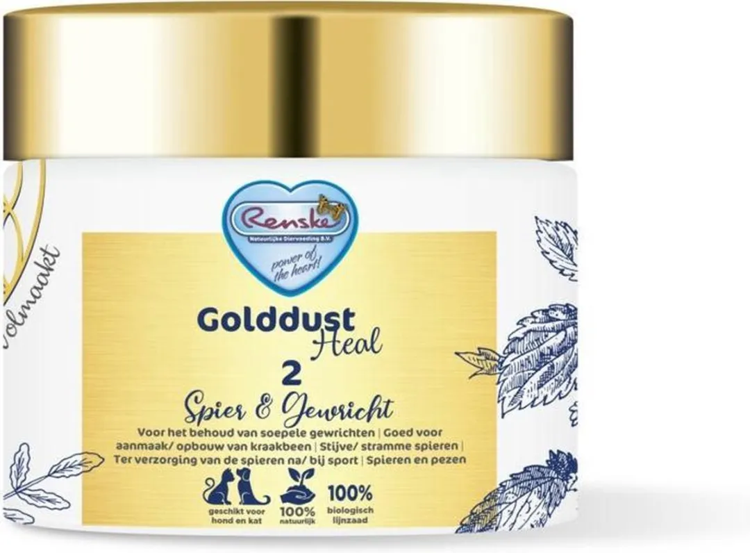 Renske Golddust Heal 3 Spier & Gewrichtcrème 64ml
