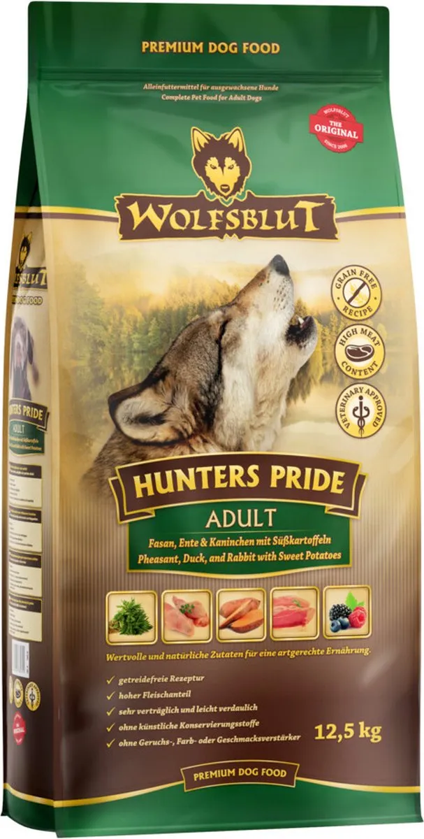 Wolfsblut Grain Free Adult Hunters Pride 12,5kg
