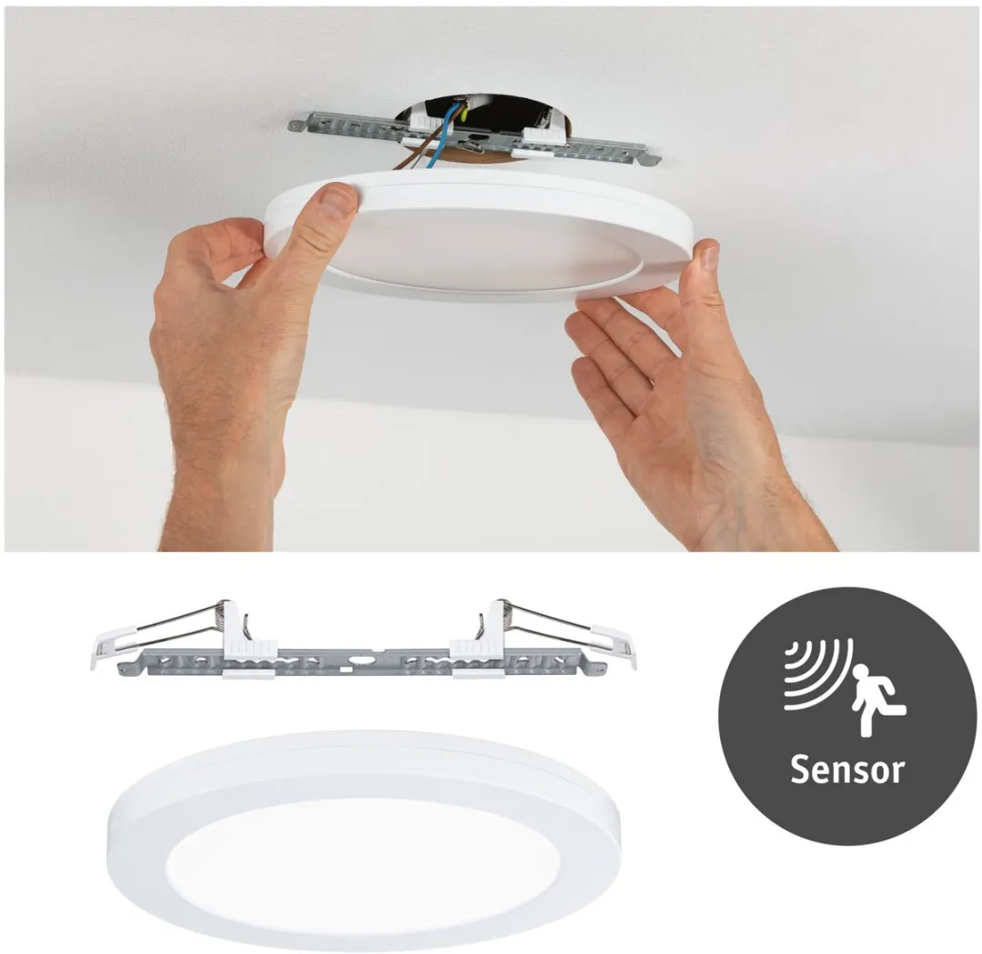 Paulmann LED Inbouwpaneel Cover-it Rond 225mm 16,5W 1200lm - Wit mat