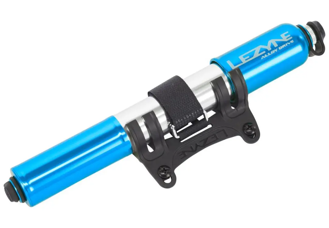 Lezyne Alloy Drive Handpomp M - Blauw - afbeelding 2 van 6