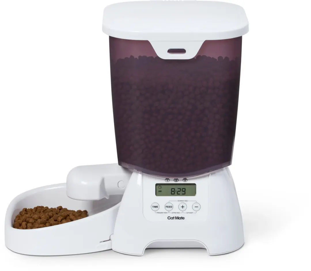Cat Mate C3000 Droogvoerautomaat - 3 kg - Wit - afbeelding 2 van 6