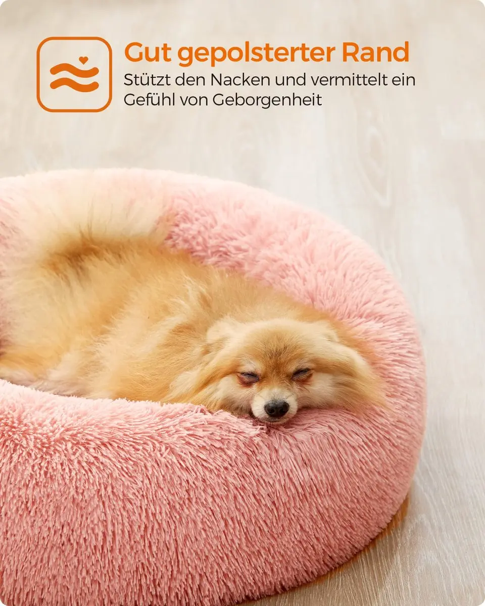 Feandrea Donutkussen PGW038P01 - 60cm - Roze - afbeelding 3 van 6