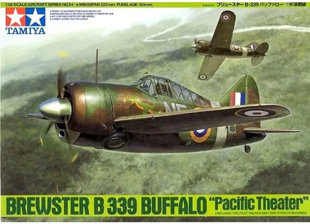 Tamiya 61094 Brewster B-339 Buffalo Modelbouwpakket