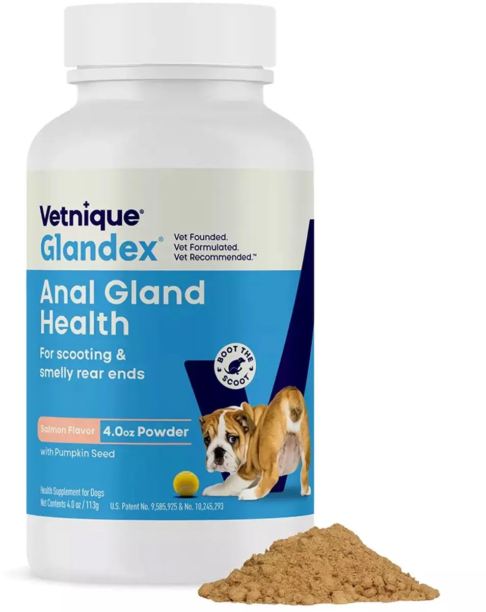 Glandex Zalm Poeder 114g - Honden - afbeelding 3 van 3
